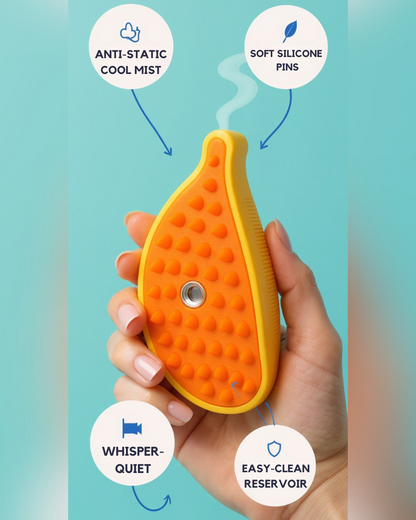 Cool Mist Grooming Brush