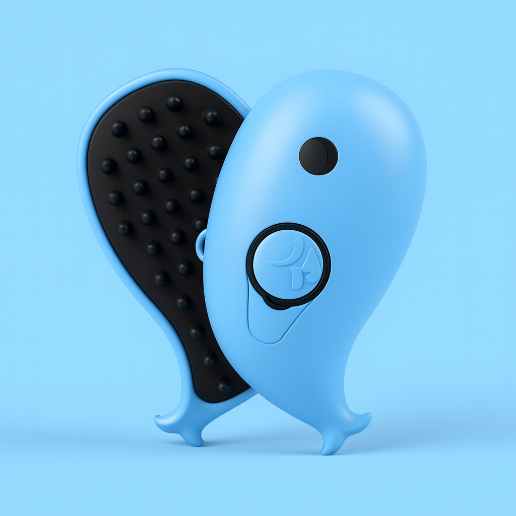 Cool Mist Grooming Brush